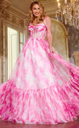 Jovani 44181 Pink Multi