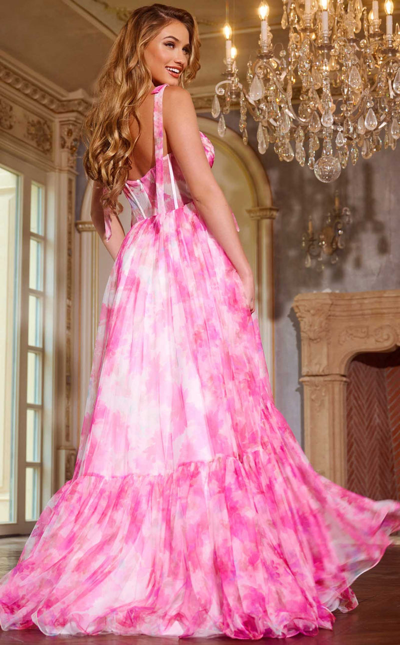 Jovani 44181 Pink Multi