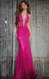 Jovani D5302 Fuchsia