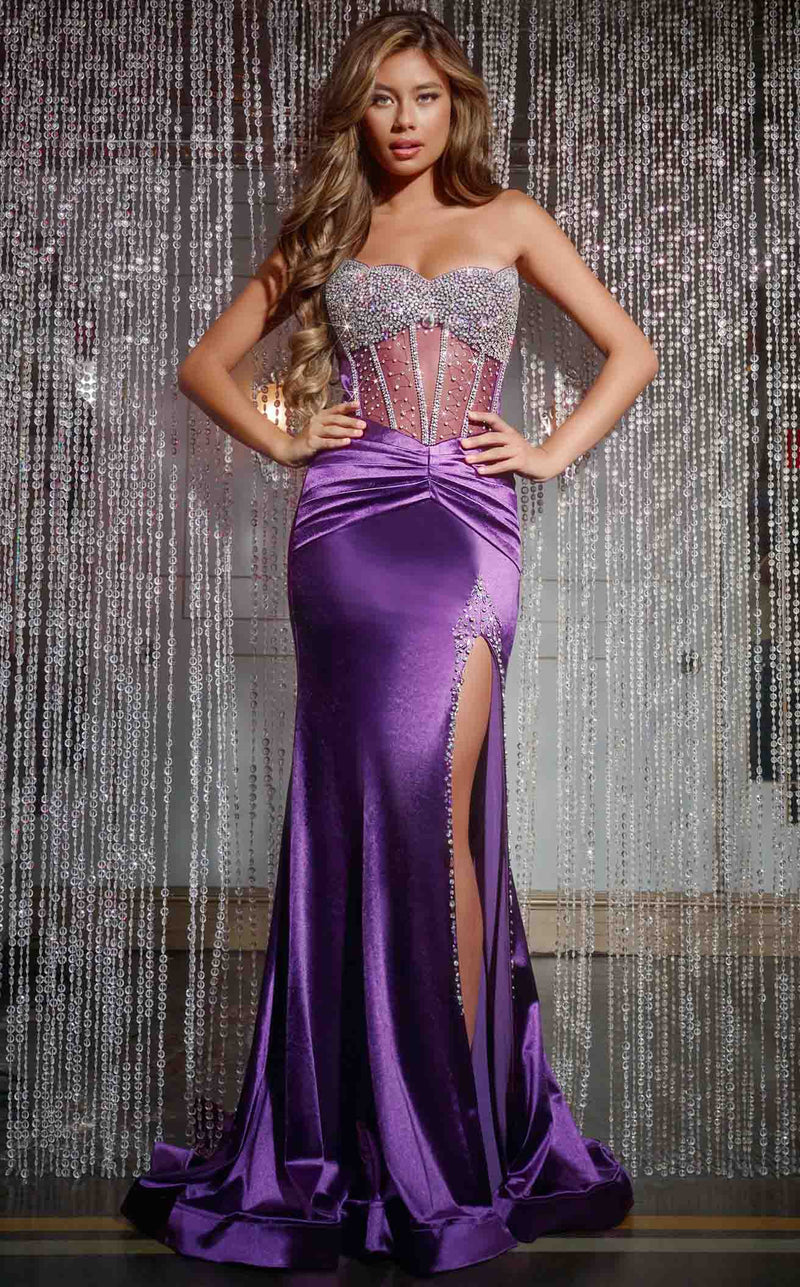 Jovani D5409 Purple