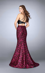 La Femme 23864 Black/Fuchsia