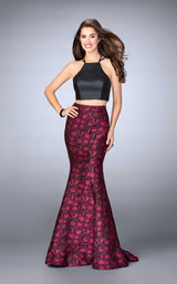 La Femme 23864 Black/Fuchsia