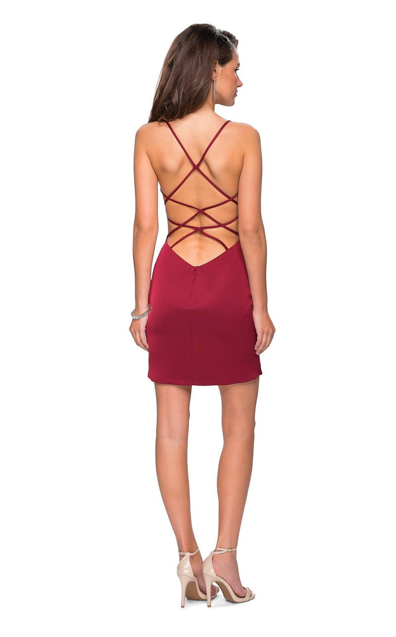 La Femme 26638 Burgundy