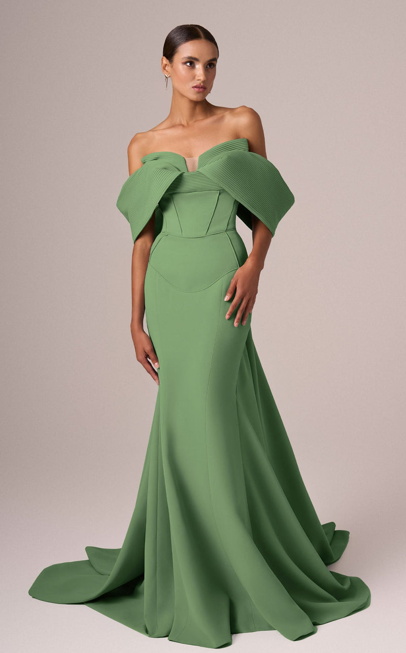 MNM Couture E0085 Green