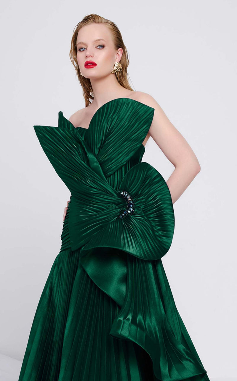 MNM Couture F02867 Emerald Green