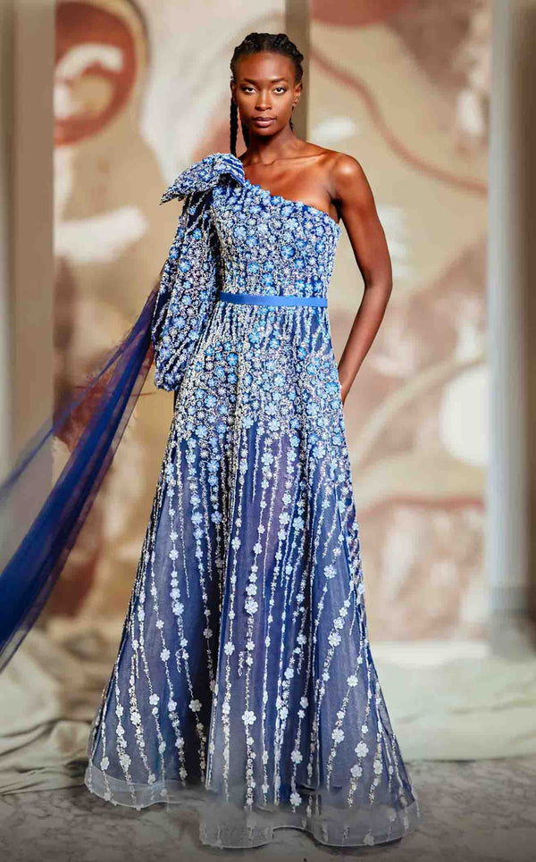 MNM Couture K4147 Blue