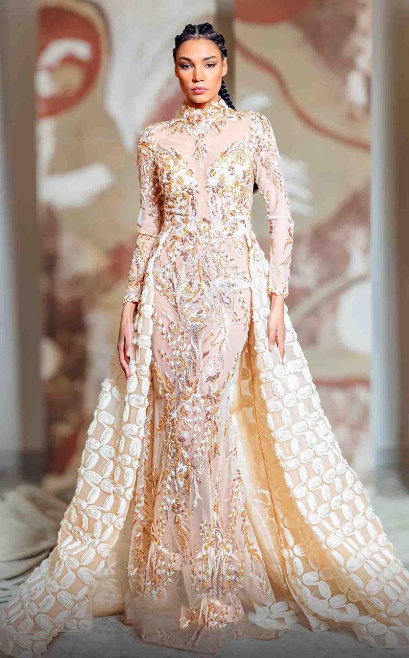 MNM Couture K4149 Beige