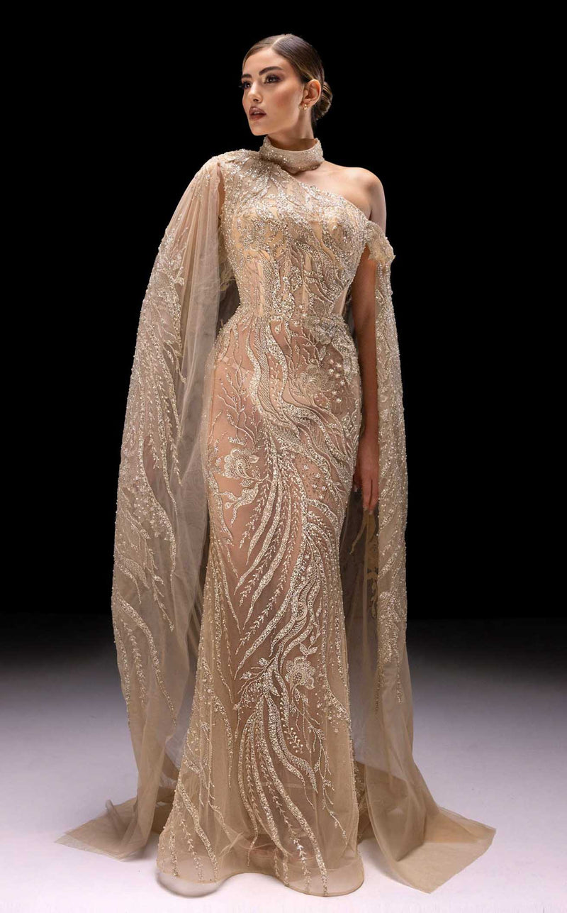 MNM Couture K4241 Beige