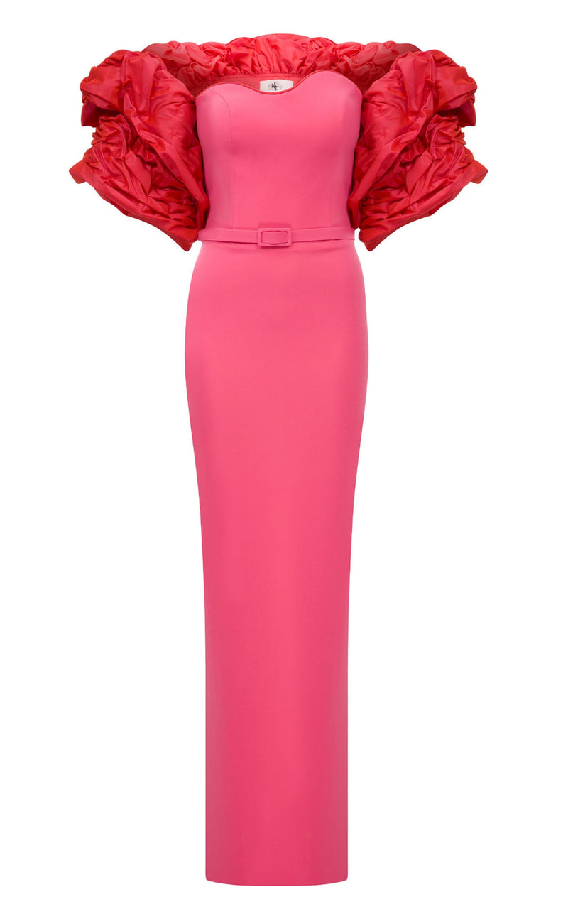 MNM Couture N0569 Fuchsia