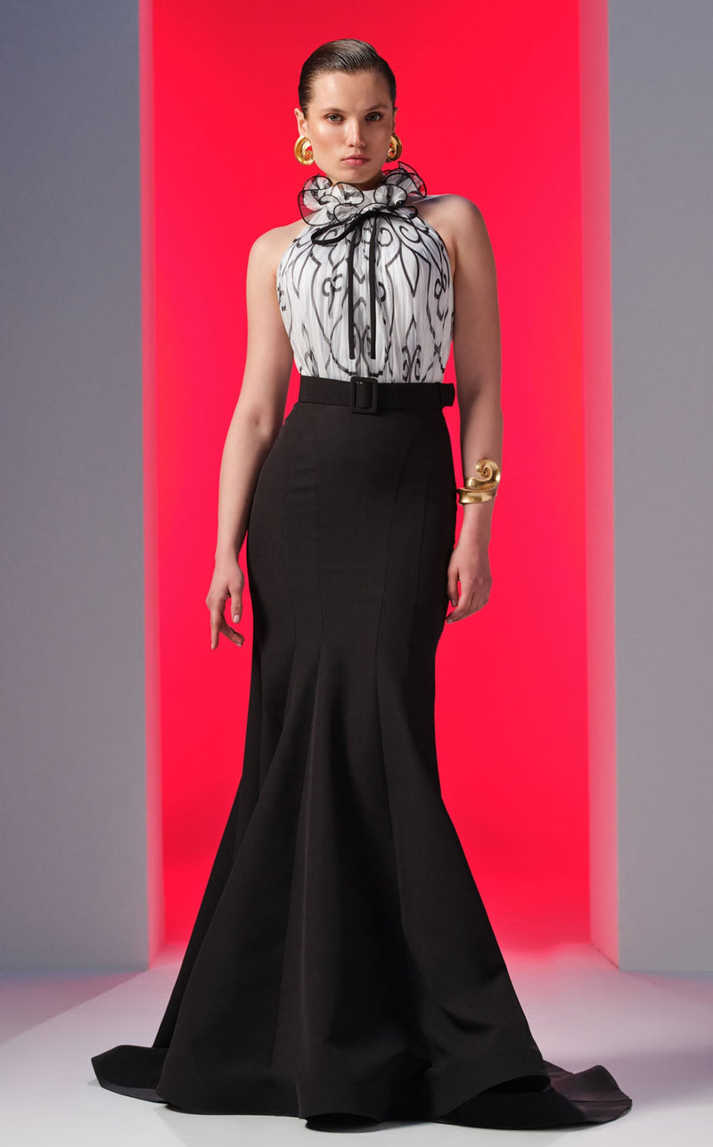 MNM Couture N0615 Black/White