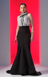 MNM Couture N0615 Black/White