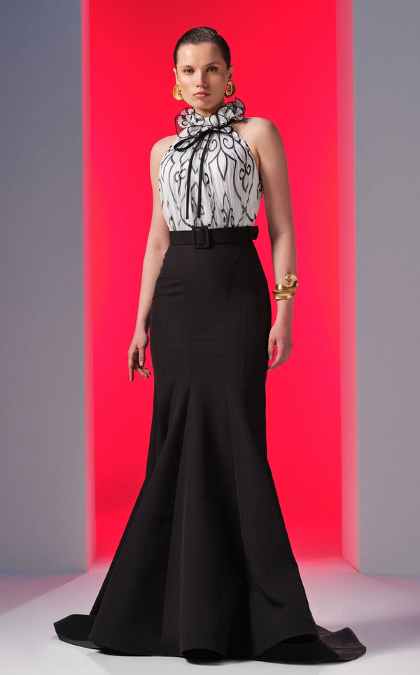 MNM Couture N0615 Black/White