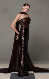 MNM Couture N0629 Brown