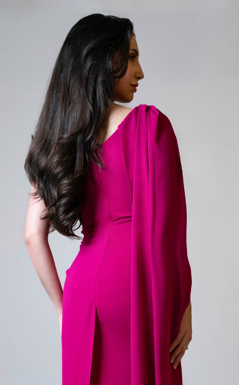 MNM Couture V02029A Fuchsia