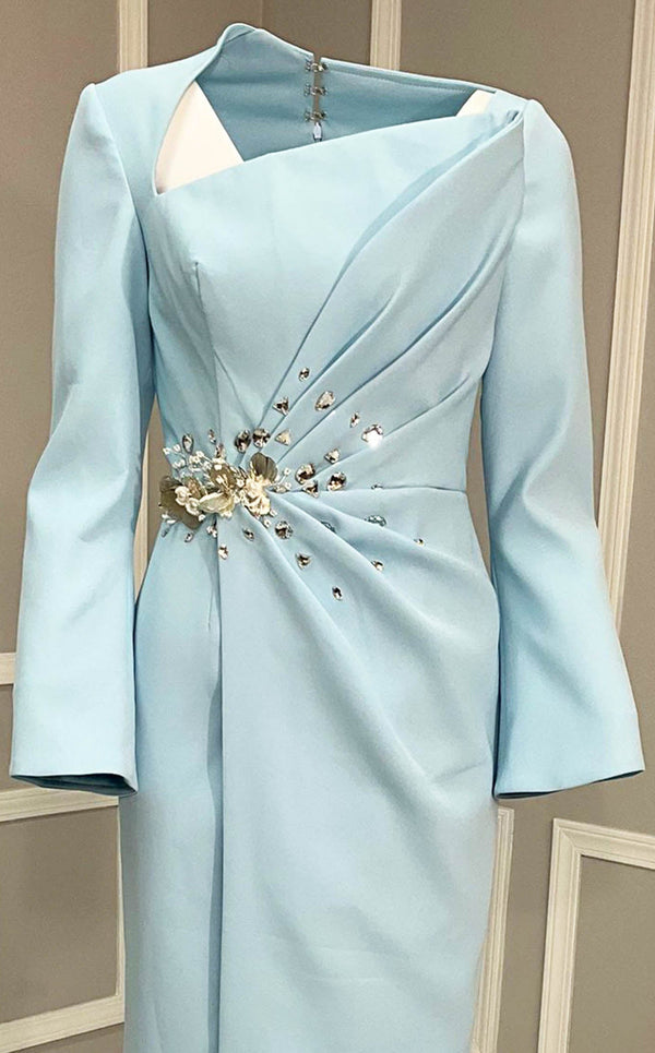 MNM Couture V02055 Light Blue