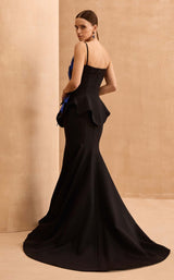 MNM Couture V07440 Black/Royal