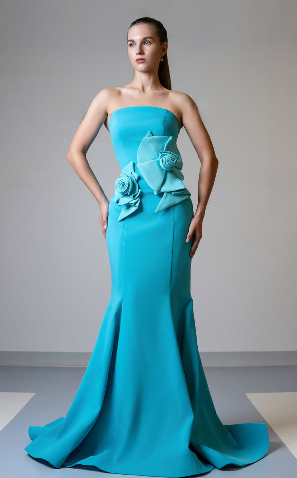 MNM Couture V07456 Turquoise