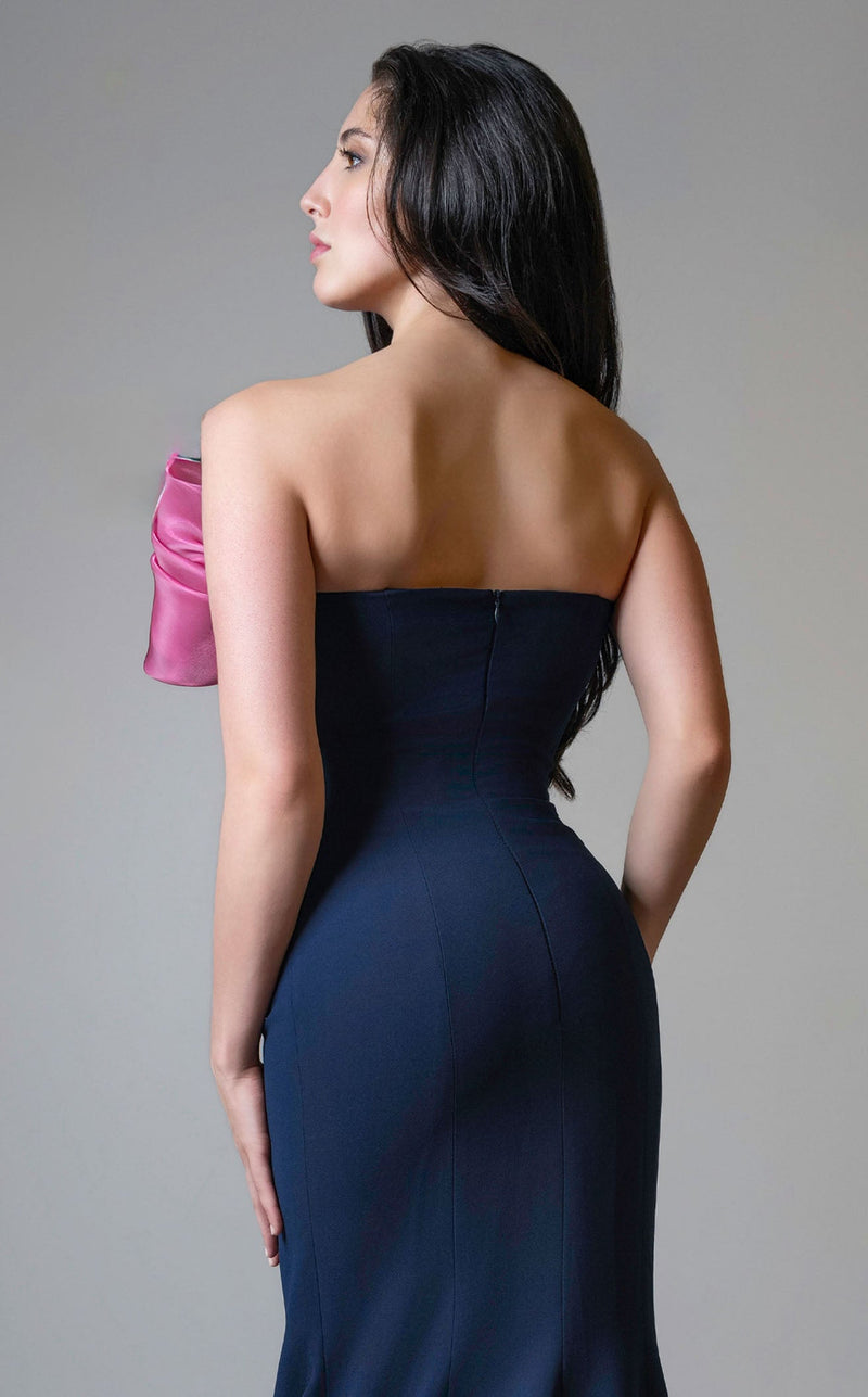 MNM Couture V07514 Navy-Pink