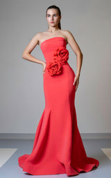 MNM Couture V07548 Coral