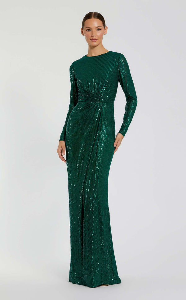 Mac Duggal 11659 Emerald