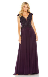 Mac Duggal 20264 Aubergine