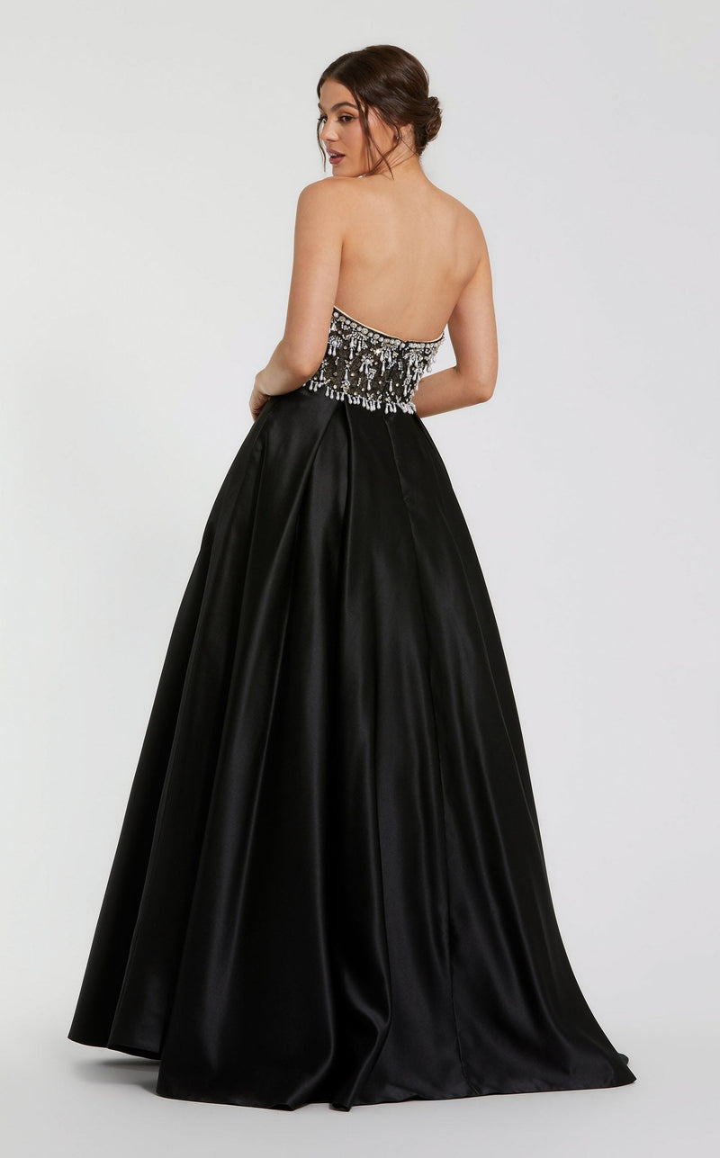 Mac Duggal 2225 Black/Ivory