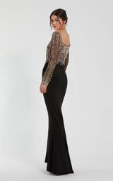 Mac Duggal 2256 Black/Gold