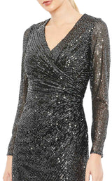 Mac Duggal 26940 Gunmetal