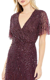 Mac Duggal 35109 Aubergine