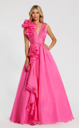 Mac Duggal 48856 Hot-Pink