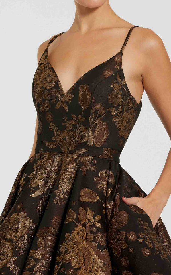 Mac Duggal 49051 Antique-Bronze