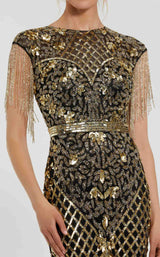 Mac Duggal 4908 Black/Gold