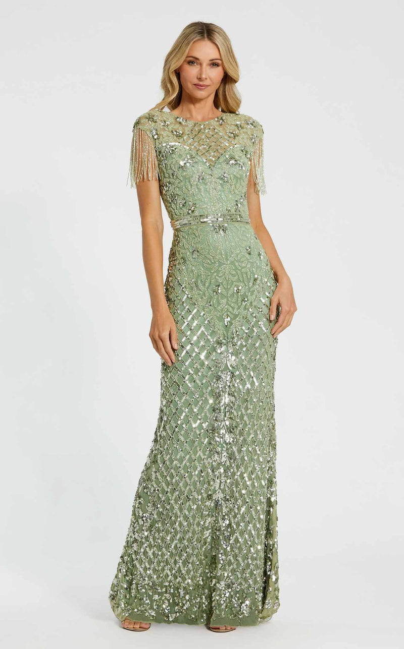 Mac Duggal 4908 Sage