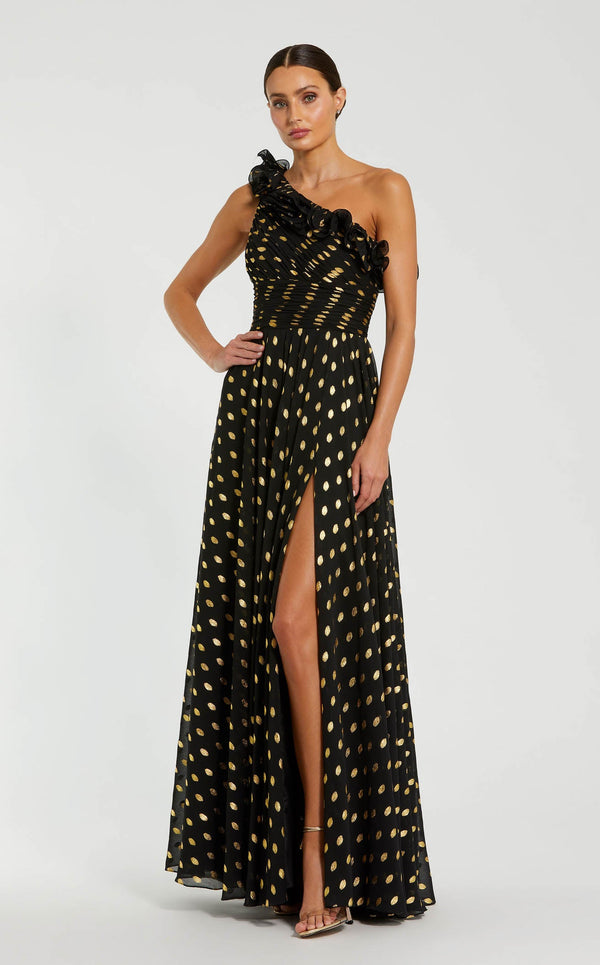 Mac Duggal 49941 Black/Gold