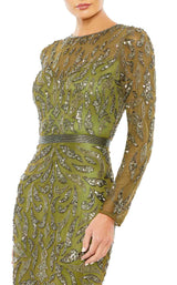 Mac Duggal 5124 Olive