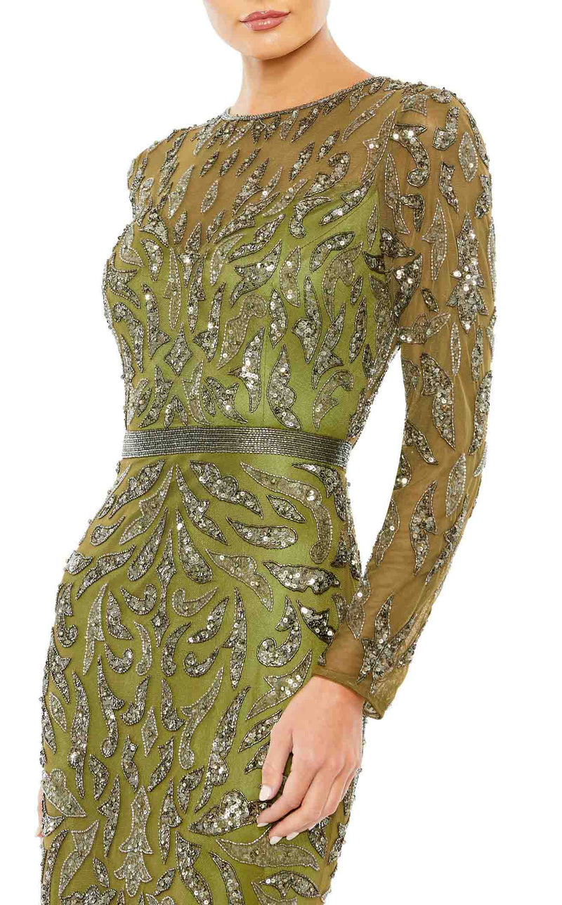 Mac Duggal 5124 Olive