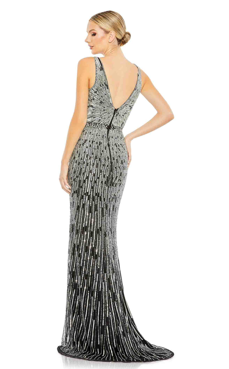 Mac Duggal 5483 Black/Silver