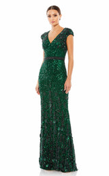 Mac Duggal 5505 Bottle-Green