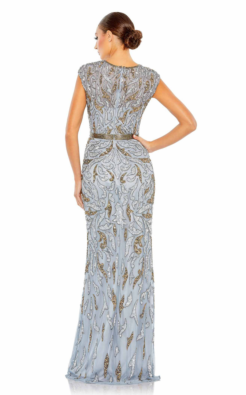 Mac Duggal 5532 Platinum/Gold