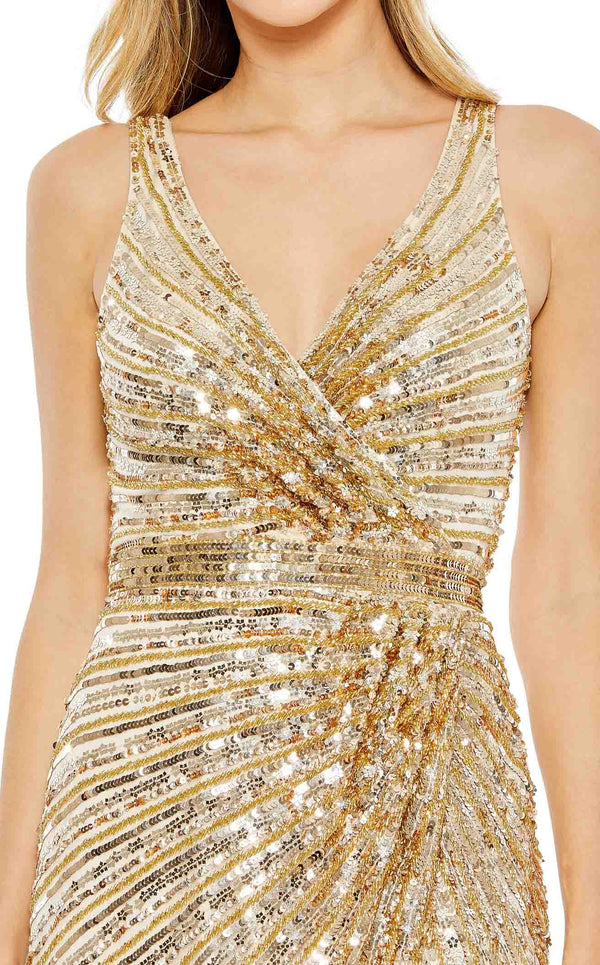 Mac Duggal 5685 Gold