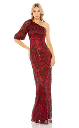 Mac Duggal 5912 Burgundy