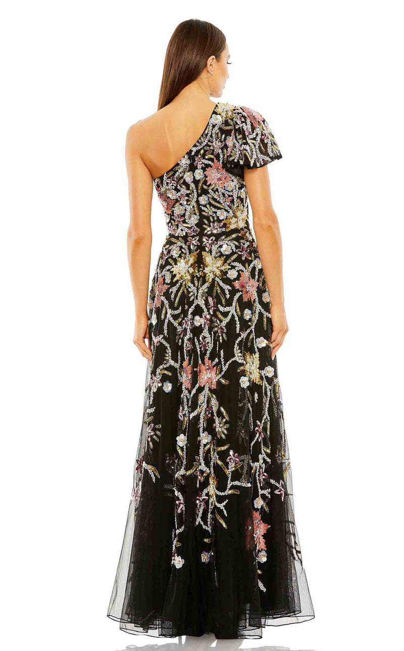 Mac Duggal 6134 Black-Multi