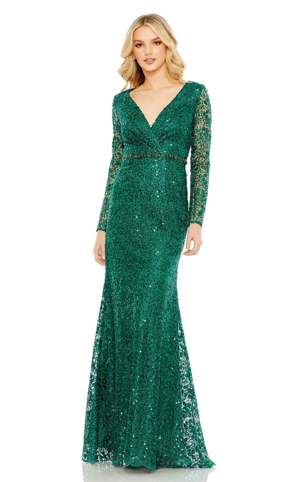 Mac Duggal 68016 Emerald