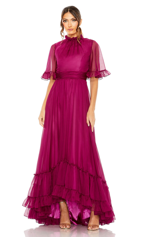 Mac Duggal 68229 Raspberry