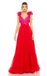 Mac Duggal 68522 Red-Pink