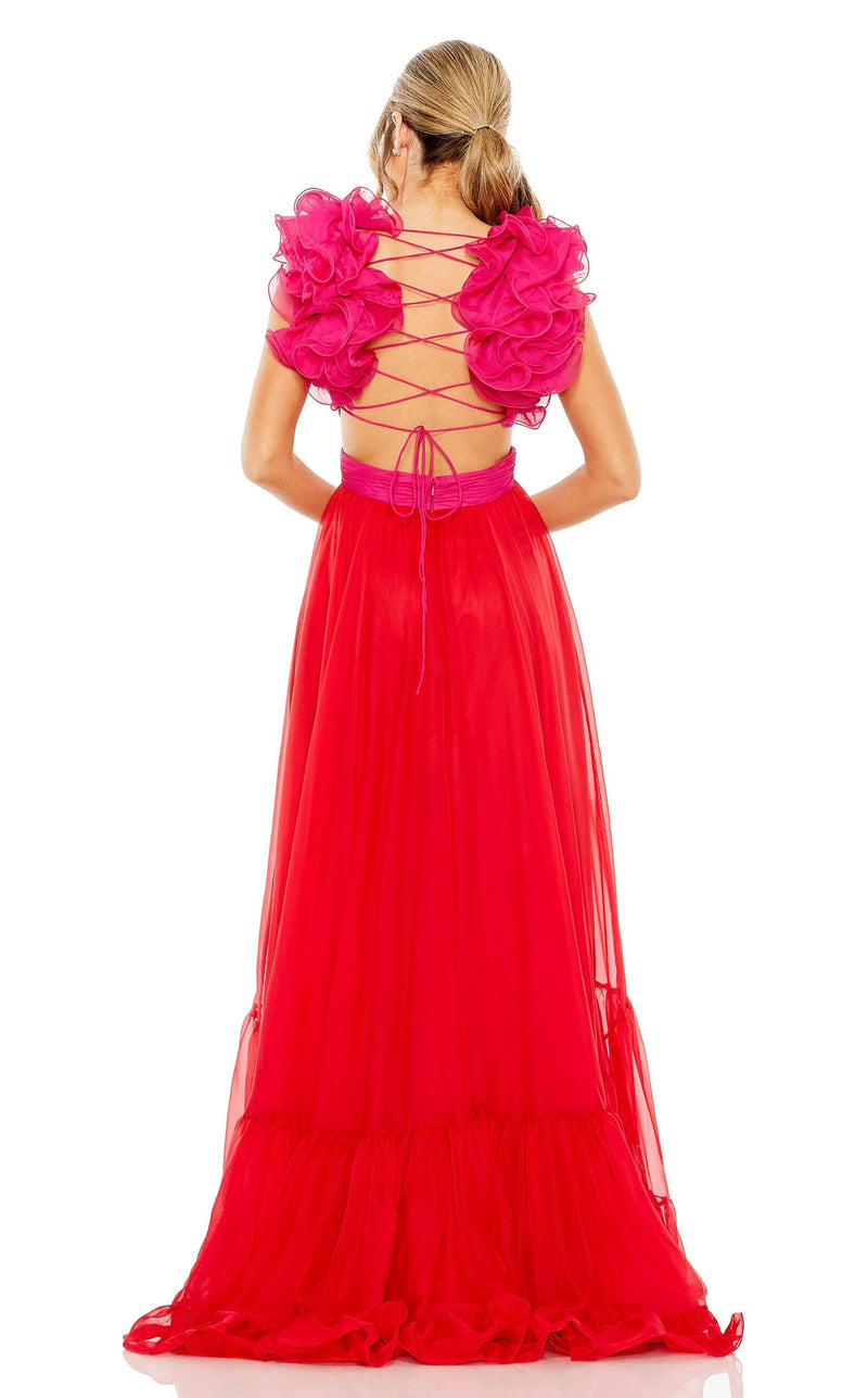 Mac Duggal 68522 Red-Pink