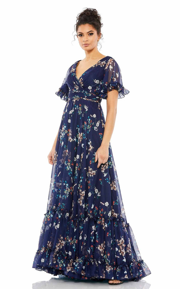 Mac Duggal 70241 Navy-Multi