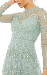 Mac Duggal 9142 Seafoam