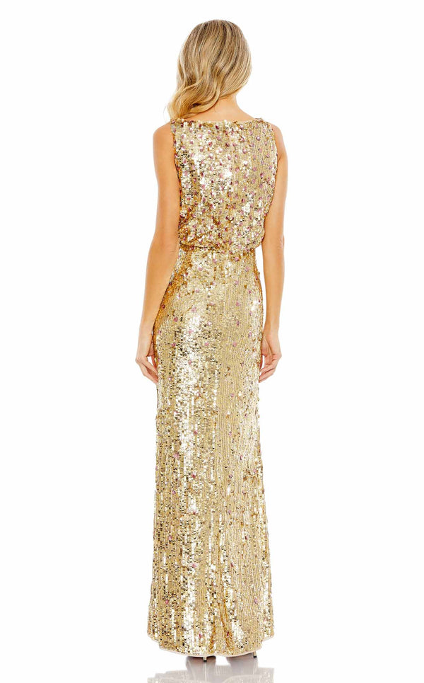 Mac Duggal 93645 Gold