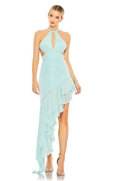 Mac Duggal A11274 Aqua